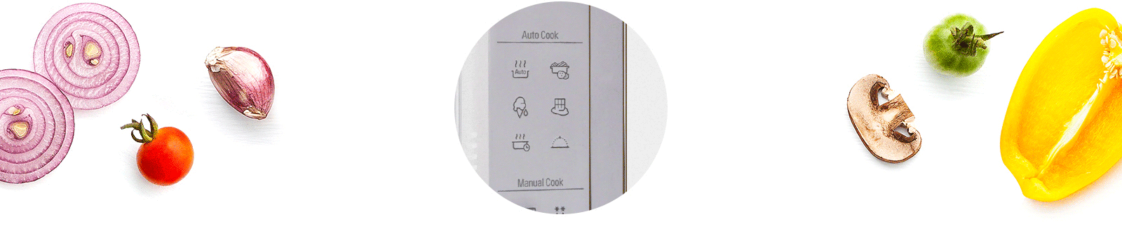 Slika pritiskanja dugmeta menija.