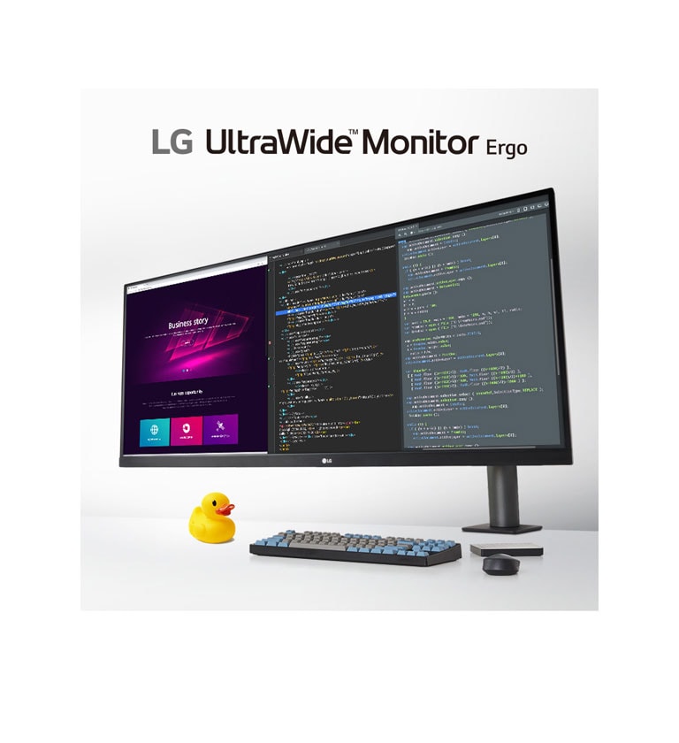 LG UltraWide Monitor Ergo, LG UltraFine™ Display Ergo i LG UltraGear™ Ergo