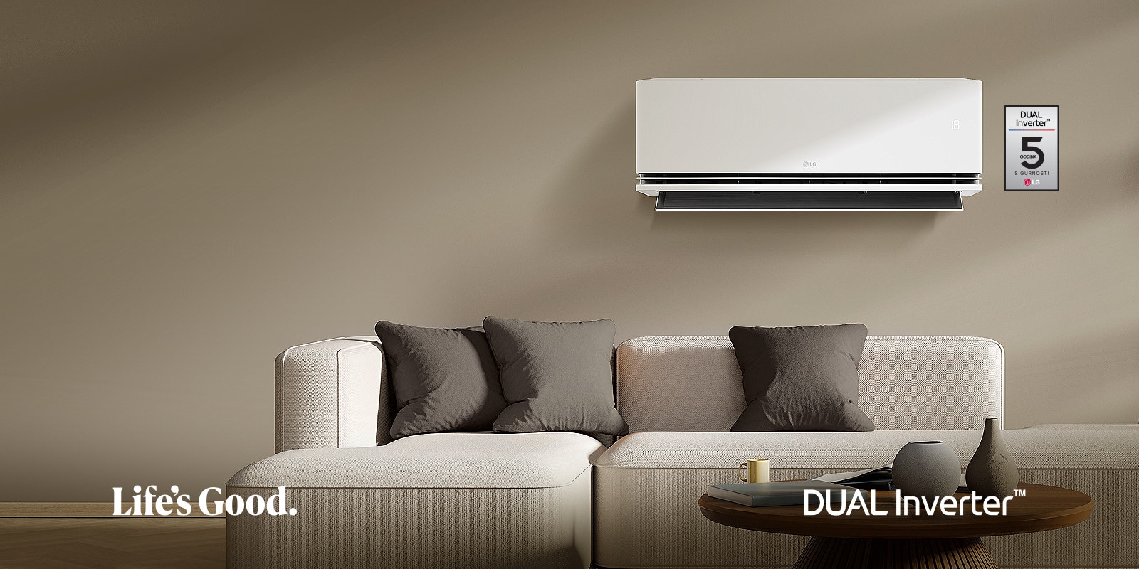 5 godina Sigurnosti na LG kućne klima uređaje