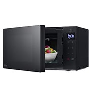 LG Mikrotalasna pećnica od 20L, Easi Clean unutrašnjim premazom, Side door open with food, MS2032GAS, thumbnail 7