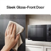 LG Mikrotalasna pećnica od 20 litara	, LG mikrotalasna pećnica sa staklenim vratima i površinom koja se lako čisti., MS2082H, thumbnail 3