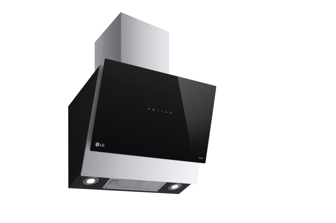LG Ugradni aspirator širine 60 cm, maksimalnog kapaciteta ventilacije 649 m3/h i WiFi funkcije, Pogled iz gornje perspektive, HCEZ2428B, thumbnail 8