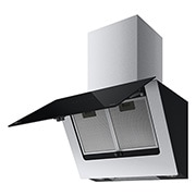 LG Ugradni aspirator širine 60 cm, maksimalnog kapaciteta ventilacije 649 m3/h i WiFi funkcije, Pogled sa desne strane sa otvorenim vratima, HCEZ2428B, thumbnail 13