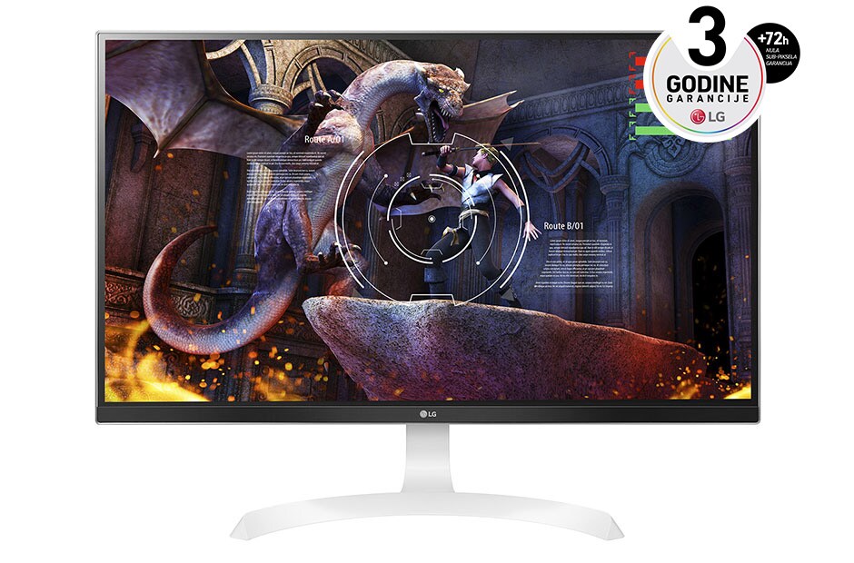 LG Ultra HD 4K Monitor, 27UD69