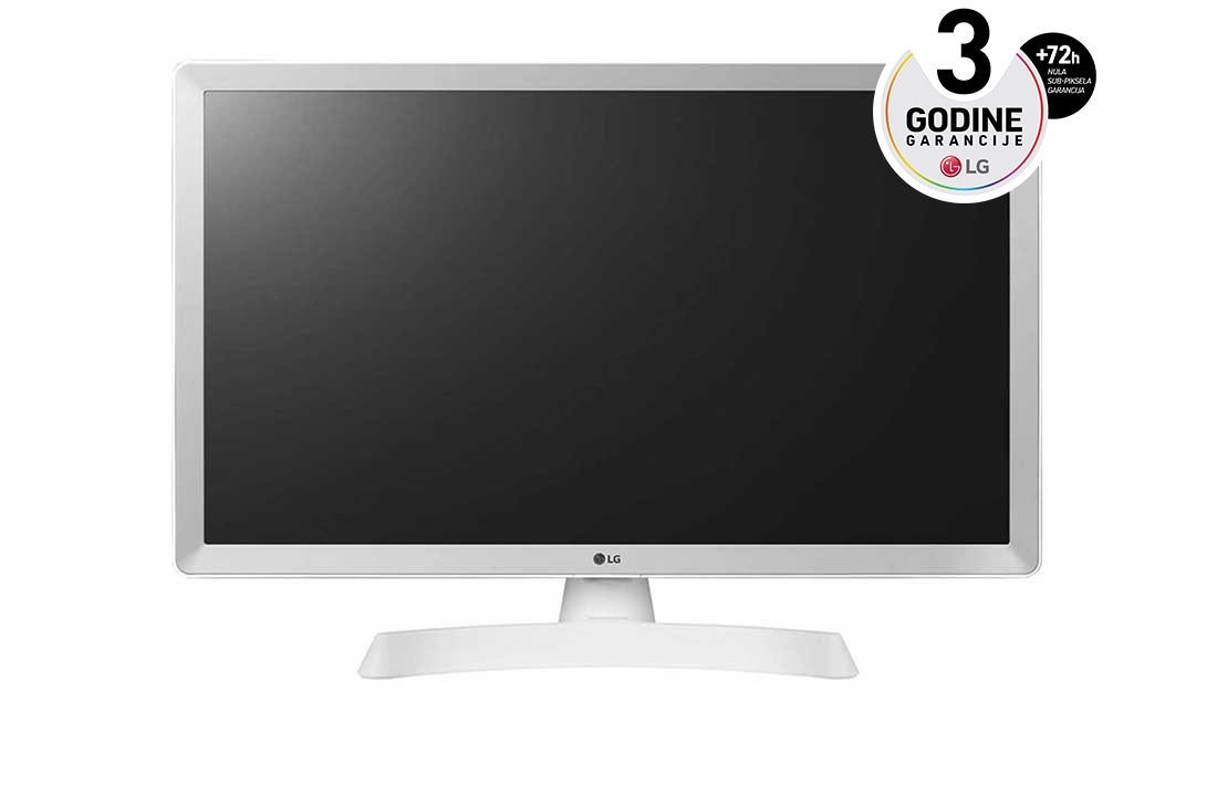 LG 23,6'' TV Monitor sa širokim uglom gledanja i ugrađenim zvučnicima , 24TL510V-WZ