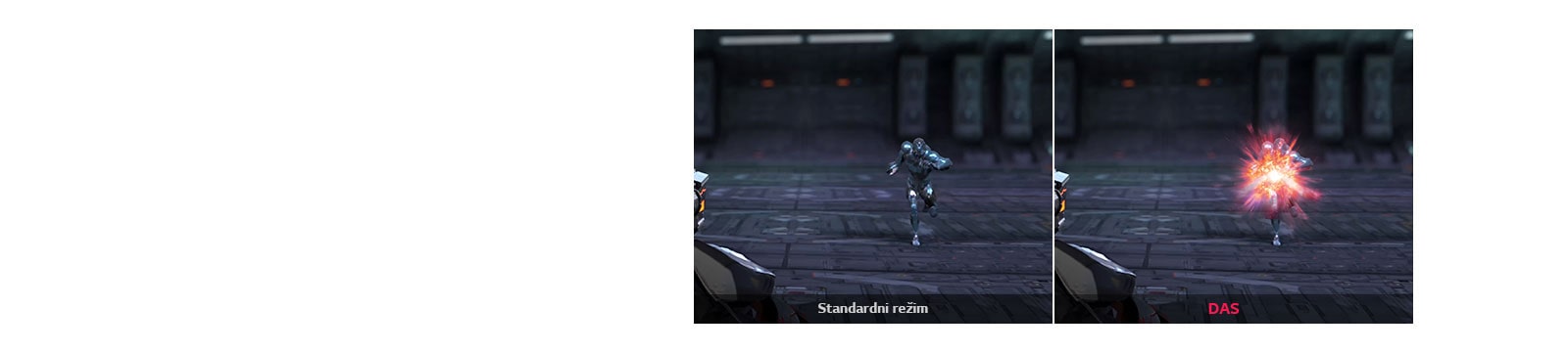 simulacija režima Dynamic Action Sync