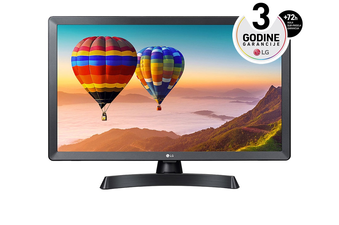 LG 23,6'' Široki ugao gledanja TV monitor, prikaz spreda, 24TN510S-PZ