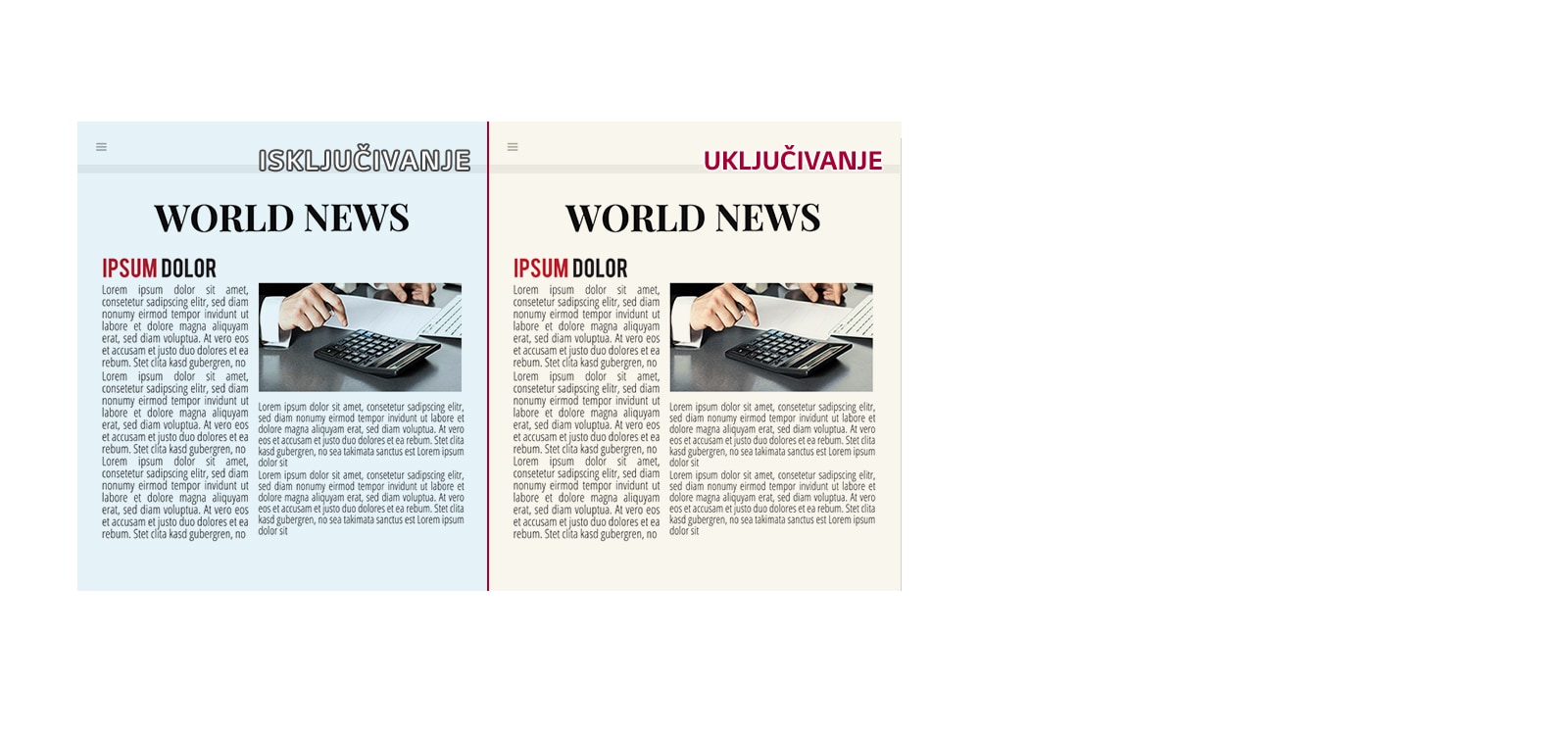 Režim čitanja – manje plavog svetla, prijatnije za oči