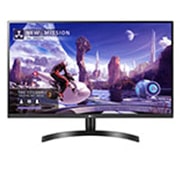 LG 31,5'' QHD IPS monitor  s HDR10, AMD FreeSync™ , prikaz spreda, 32QN600-B, thumbnail 1