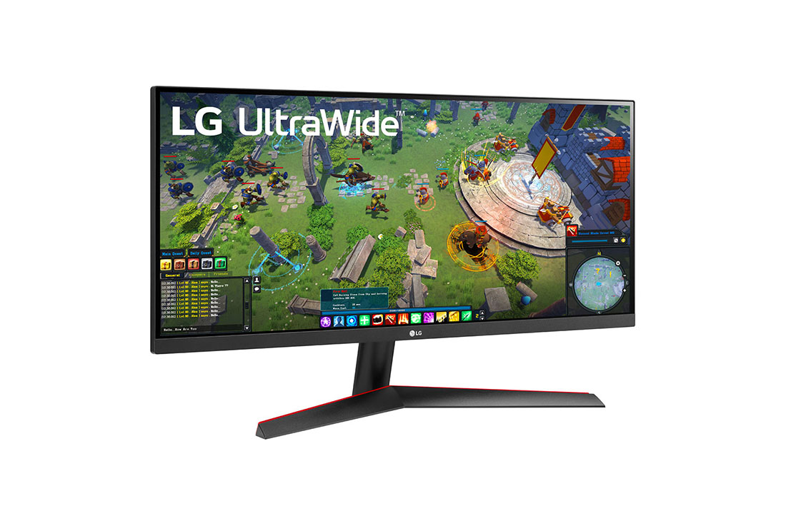 LG 29'' UltraWide™ Full HD HDR IPS Monitor, Prikaz sa bočne strane na +15 stepeni, 29WP60G-B, thumbnail 3