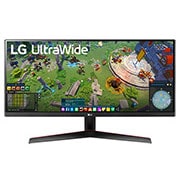 LG 29'' UltraWide™ Full HD HDR IPS Monitor, prikaz spreda, 29WP60G-B, thumbnail 1