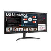 LG 34'' 21:9 UltraWide™ Full HD IPS monitor sa tehnologijom AMD FreeSync™, Prikaz sa bočne strane na +15 stepeni, 34WP500-B, thumbnail 3