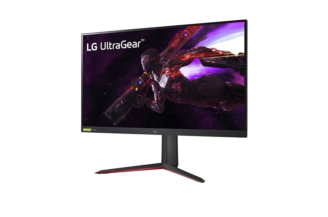 LG 31,5” UltraGear™ Nano IPS 1ms gejming monitor kompatibilan sa NVIDIA® G-SYNC®, Prikaz sa bočne strane na +15 stepeni, 32GP850-B, thumbnail 2