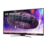 LG 47,5'' 4K UHD OLED UltraGear<sup>TM</sup> gaming monitor sa 0,1ms vreme odziva i NVIDIA G-Sync™, Prikaz sa bočne strane na +15 stepeni, 48GQ900-B, thumbnail 2