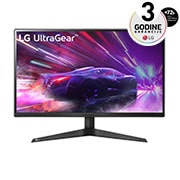 LG 27” UltraGear™ Full HD gejming monitor, prikaz spreda, 27GQ50A-B, thumbnail 1