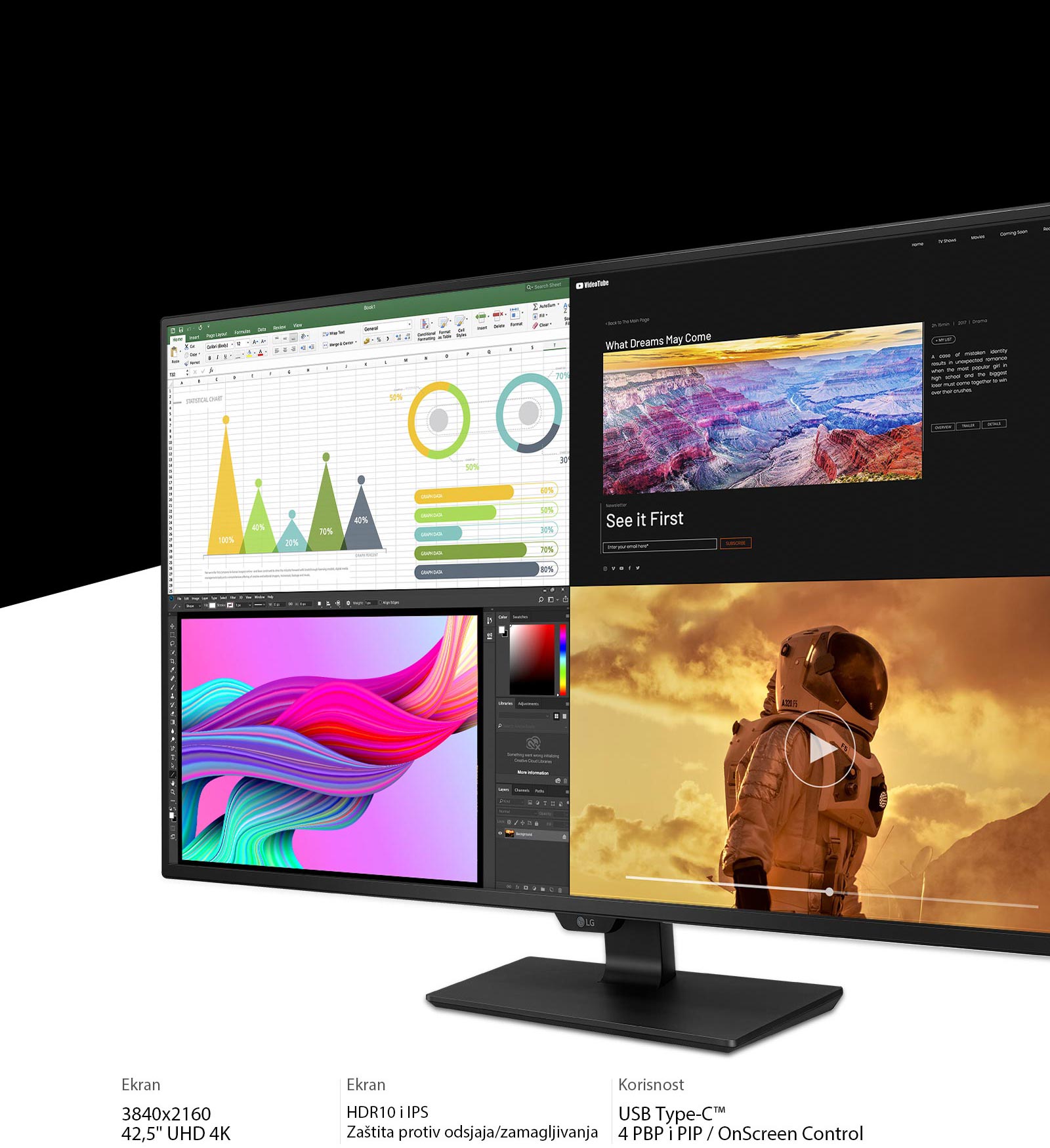 Masivni 4K prikladan za mešovitu primenu