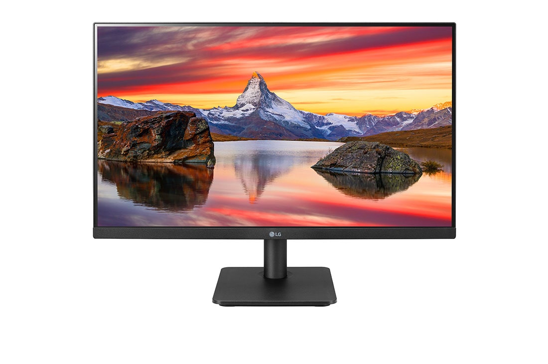 LG 23,8'' Full HD IPS monitor s AMD FreeSync™, prikaz spreda, 24MP400P-B