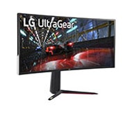 LG 37,5'' 21:9 zakrivljeni QHD Ultragear™ IPS gejming monitor sa HDR10 i AMD FreeSync™ (Premium Pro), Prikaz sa bočne strane na +15 stepeni, 38GN950P-B, thumbnail 3