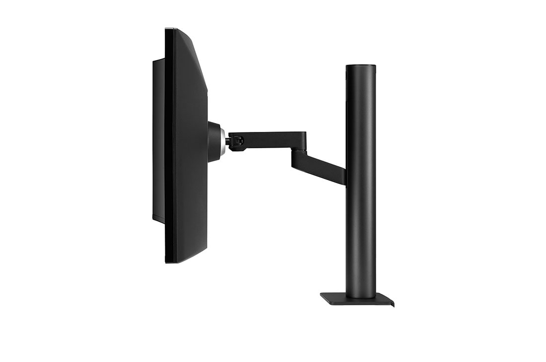 LG 34'' 21:9 QHD (3440 x 1440) UltraWide™ Ergo monitor, bočni prikaz sa podešenom visinom monitora nadole, 34WP88CP-B, thumbnail 4