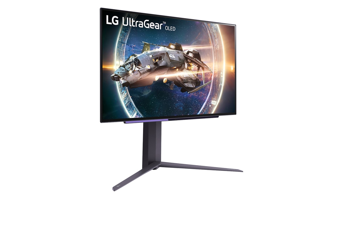 LG 27'' UltraGear™ OLED QHD Gaming Monitor sa 240Hz brzinom osvežavanja i 0.03ms (GtG) vremenom odziva, Perspektiva, 27GR95QE-B, thumbnail 4