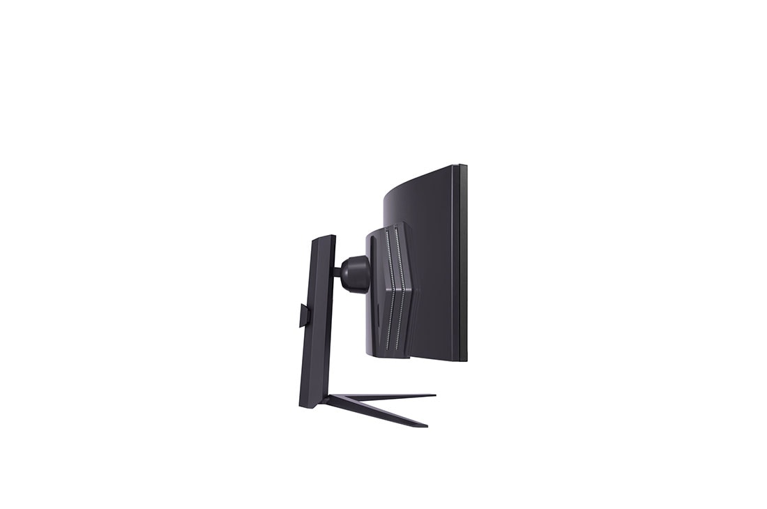 LG 49” UltraGear™ 32:9 Dual QHD zakrivljen gejming monitor sa brzinom osvežavanja od 240 Hz, Prikaz sa bočne strane, 49GR85DC-B, thumbnail 5
