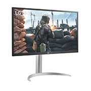 LG 27” UltraFine™ 16:9 4K monitor , Prikaz sa bočne strane na +15 stepeni, 27UP550P-W, thumbnail 3