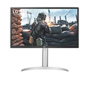 LG 27” UltraFine™ 16:9 4K monitor , prikaz spreda, 27UP550P-W, thumbnail 1