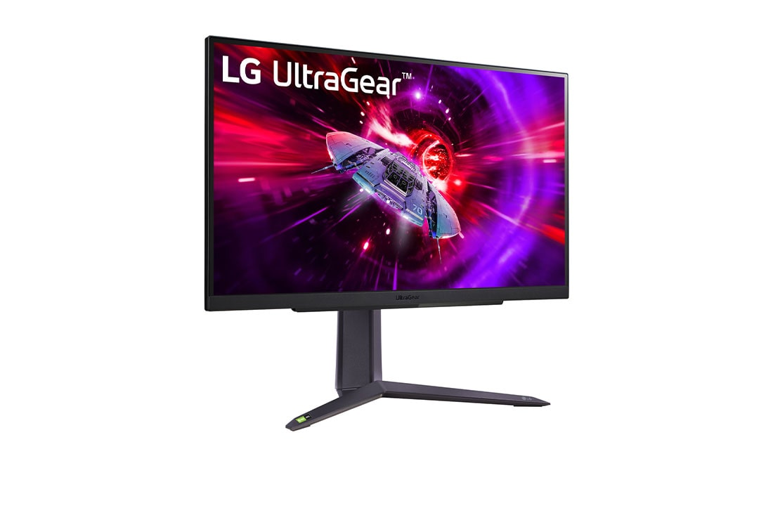 LG 27” UltraGear™ 16:9 QHD gejming monitor sa brzinom osvežavanja od 165Hz, Prikaz sa bočne strane na +15 stepeni, 27GR75Q-B, thumbnail 3