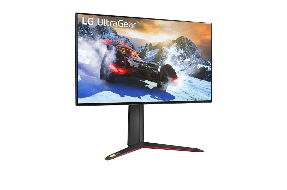 LG 27'' UHD 4K UltraGear™ Nano IPS 1ms (GtG) Gaming Monitor with VESA DSC, Prikaz sa bočne strane na +15 stepeni, 27GP95RP-B, thumbnail 3