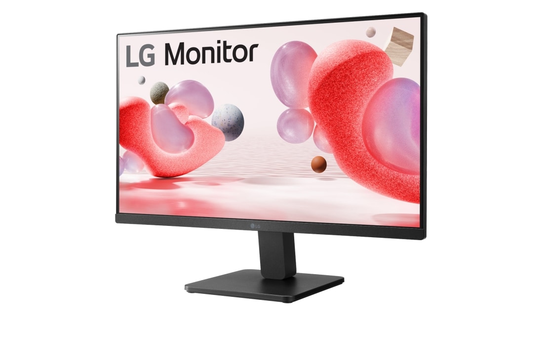 LG 24'' Full HD IPS monitor sa brzinom osvežavanja od 100 Hz, bočni prikaz pod -15°, 24MR400-B, thumbnail 2