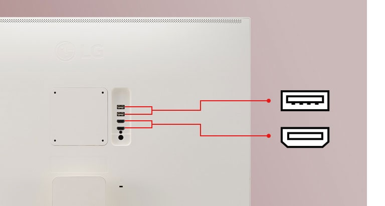 Naš smart monitor ima dva USB i dva HDMI ulaza.