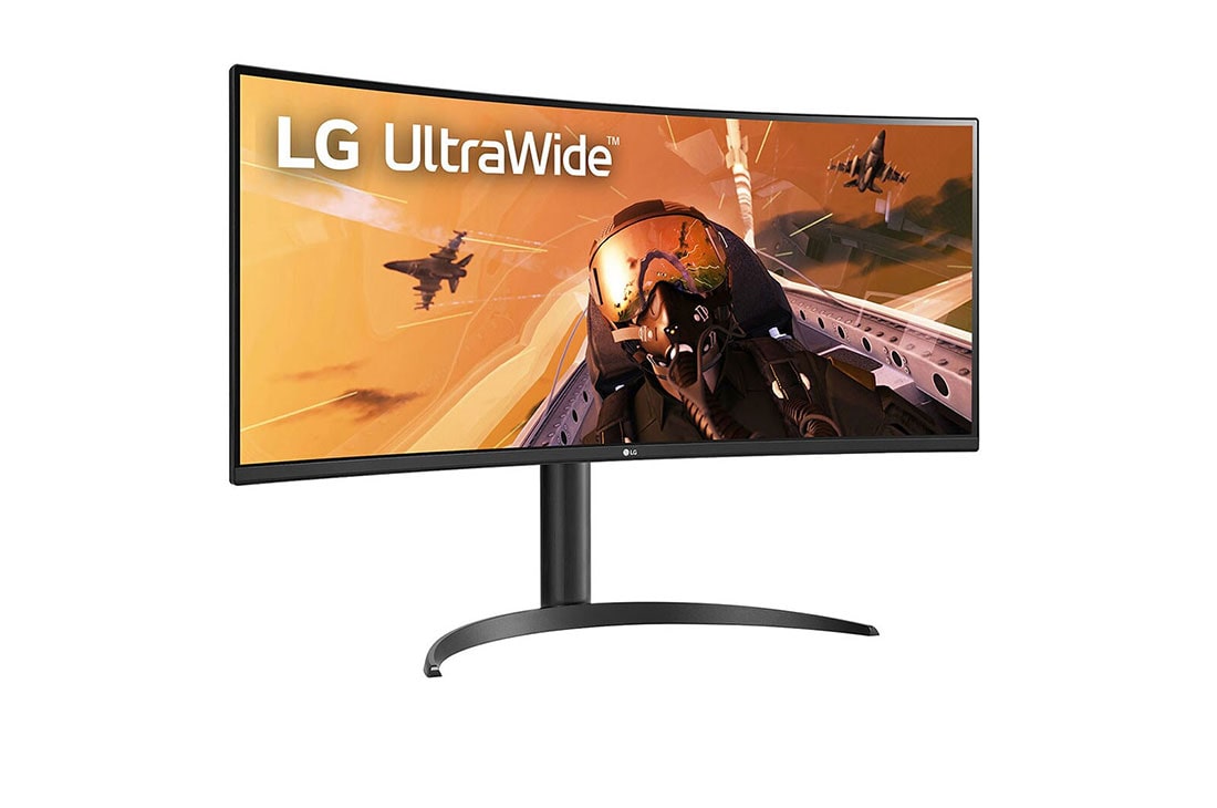 LG 34” UltraWide™ 21:9, zakrivljeni VA monitor sa brzinom osvežavanja od 160 Hz, bočni prikaz pod +15°, 34WP75CP-B, thumbnail 3