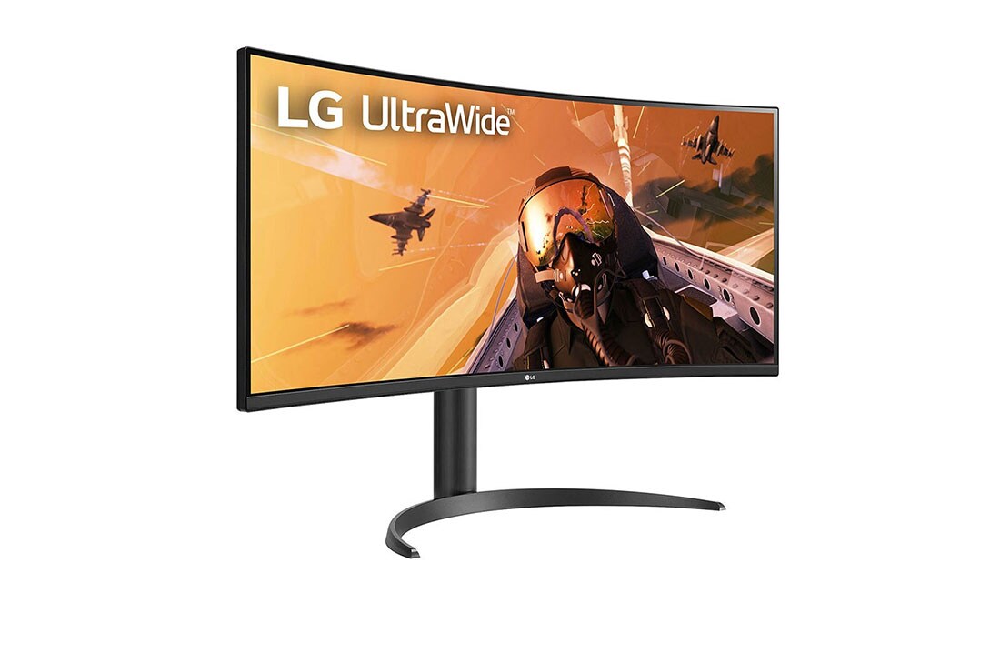 LG 34” UltraWide™ 21:9, zakrivljeni VA monitor sa brzinom osvežavanja od 160 Hz, perspektivni prikaz, 34WP75CP-B, thumbnail 4