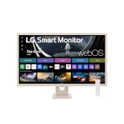 LG 32” 16:9 Full HD IPS Smart monitor sa webOS platformom, 32SR50F-E prednji prikaz sa daljinskim upravljačem, 32SR50F-E, thumbnail 2