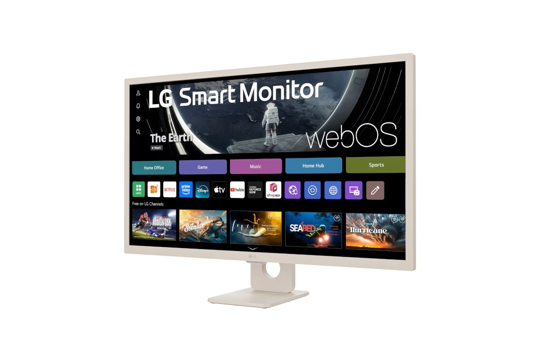 LG 32” 16:9 Full HD IPS Smart monitor sa webOS platformom, bočni prikaz pod -15°, 32SR50F-E, thumbnail 3