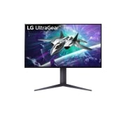 LG 27'' UltraGear™ 16:9 odnos širine i visine 4K UHD gejmerski monitor sa brzinom osvežavanja do 160 Hz, Prednji prikaz, 27GR95UM-B, thumbnail 1