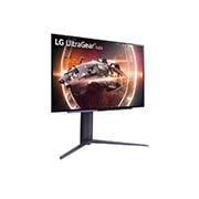LG 27” UltraGear™ OLED 16:9 QHD monitor za igre sa brzinom osvežavanja od 240 Hz, perspektivni prikaz, 27GS95QE-B, thumbnail 4
