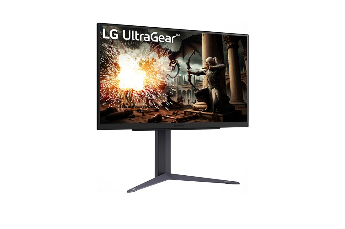 LG 27'' UltraGear™ IPS 16:9 QHD monitor za igre sa brzinom osvežavanja od 200 Hz, bočni prikaz pod +15°, 27GS75Q-B, thumbnail 3