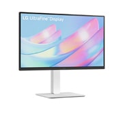 LG 27” UltraFine™ 16:9 odnos širine i visine 4K IPS monitor sa brzinom osvežavanja od 60 Hz, bočni prikaz pod +15°, 27US550-W, thumbnail 2
