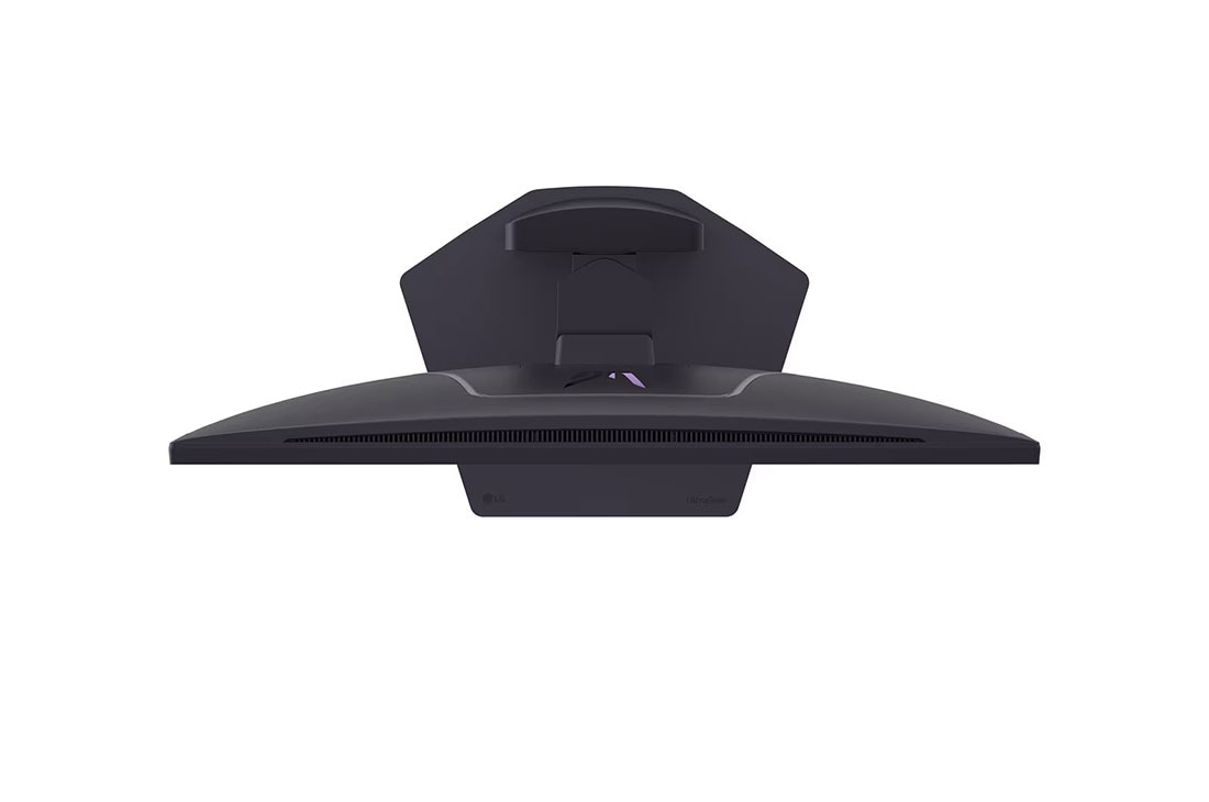 LG 27'' UltraGear™ 4K UHD IPS Black Dual-Mode monitor za igre, krupni plan zadnje strane monitora kod kog je LED uključen, 27G850A-B, thumbnail 5