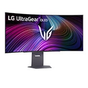 LG 45'' UltraGear™ OLED 21:9 WQHD Smart Gaming Monitor sa brzinom osvežavanja od 240Hz, bočni prikaz pod +15°, 45GX90SA-B, thumbnail 3