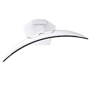 LG 34-inčni LG UltraGear™ OLED zakrivljeni gejmerski monitor | webOS, 0.03ms (GtG), 240Hz, DisplayHDR True Black 400, изглед отгоре на +15 градуса, 34GX90SA-W, thumbnail 7