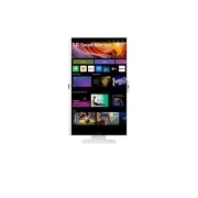 LG Smart 32'' monitor sa webOS platformom i brzinom osvežavanja od 60 H, bočni prikaz pod +15°, 32U850SA-W, thumbnail 7