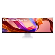 LG 49” UltraWide™ 32:9 Nano IPS zakrivljeni monitor sa brzinom osvežavanja od 144Hz, Front view, 49U950A-W, thumbnail 4