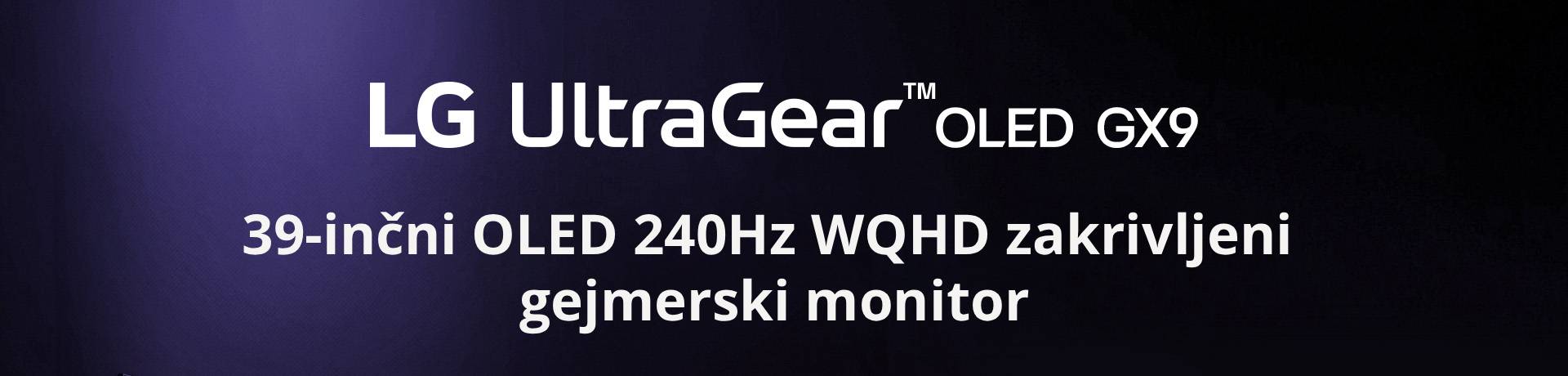 Slika logotipa UltraGear™ OLED GX9.