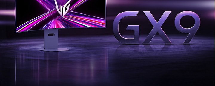 Slika prednje strane UltraGear™ OLED 39GX900A gejmerskog monitora.	