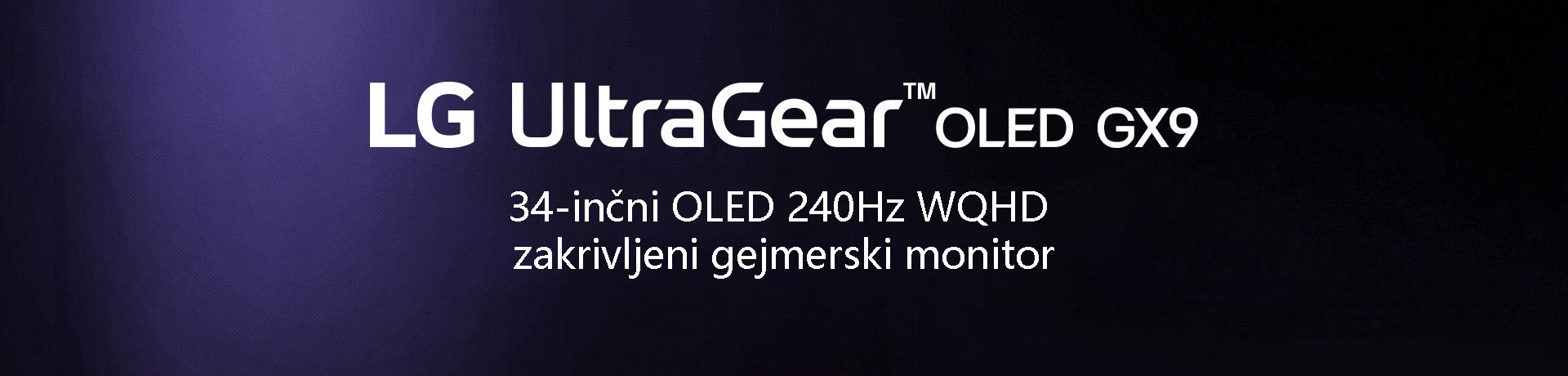Slika logotipa UltraGear™ OLED GX9.