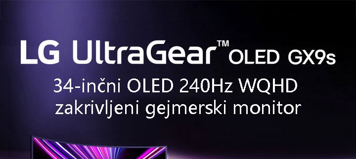 Slika logotipa UltraGear™ OLED GX9.