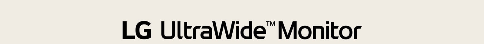 Logotip LG UltraWide Monitor.