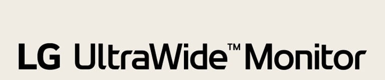 Logotip LG UltraWide Monitor.